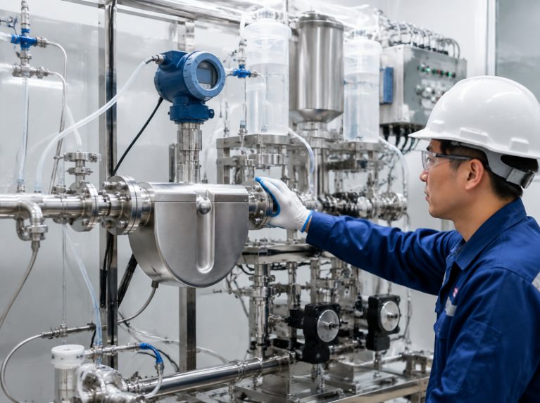 固原科里奥利液体质量流量计